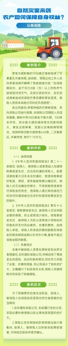 自然災(zāi)害來襲，農(nóng)戶如何保障自身權(quán)益？