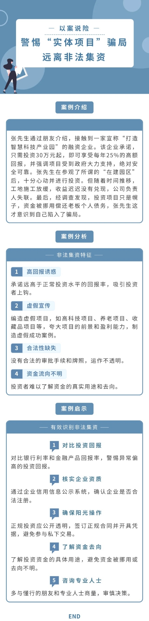 【以案說(shuō)險(xiǎn)】警惕“實(shí)體項(xiàng)目”騙局 遠(yuǎn)離非法集資