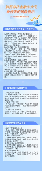 【5·15全國(guó)投資者保護(hù)宣傳日】防范非法金融中介亂象侵害的風(fēng)險(xiǎn)提示