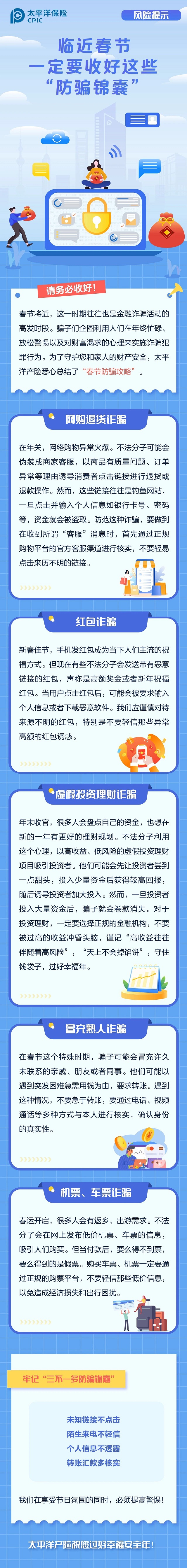 臨近春節(jié)一定要收好這些“防騙錦囊”