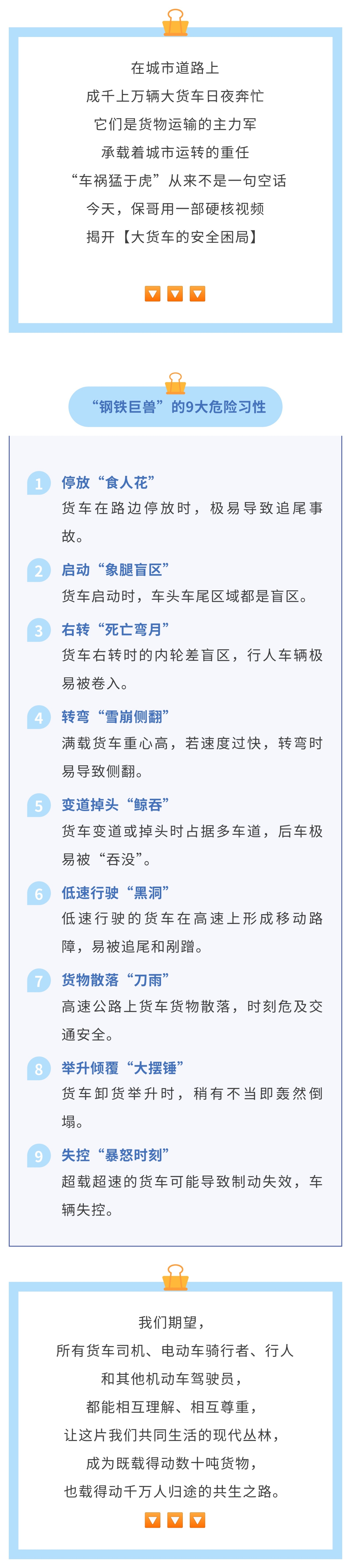 金融消保丨行人與司機(jī)必知的大貨車避險(xiǎn)技巧，筑牢生命安全防線