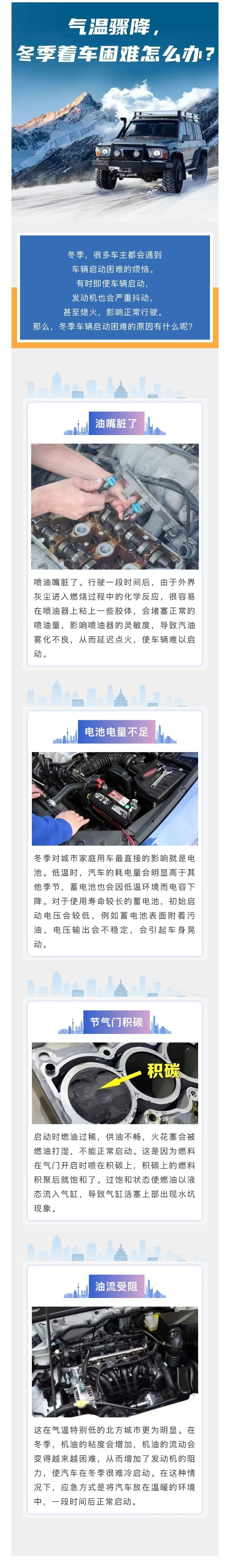 車主課堂-氣溫驟降，冬季著車?yán)щy怎么辦？