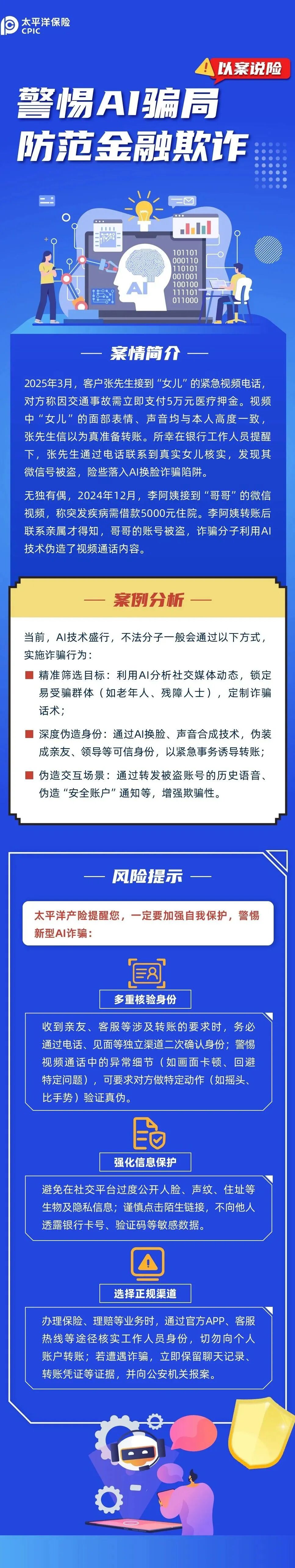 8.【以案說險(xiǎn)】警惕AI騙局，防范金融欺詐
